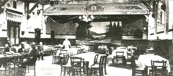 Weinheims zweites Kino im 1907/08 erbauten Konzert- und Tanzsaal des Gasthauses „Zum Zähringer Hof“